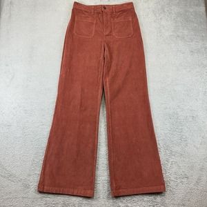 Faherty Brown Boot Cut Corduroy Pants